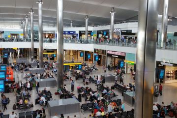 Najbolj prometna letališča v Evropi leta 2024