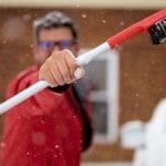 Metlica za čiščenje snega