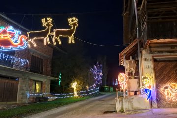 V tej slovenski vasi letos ne bo novoletnih lučk in okrasitve