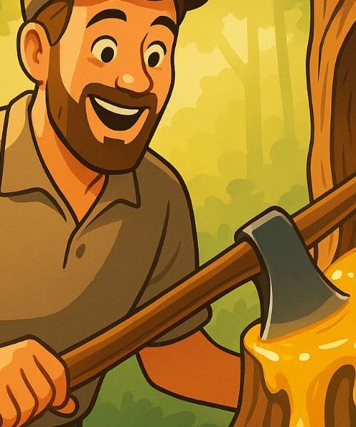 “Padla je sekira v med” ali kako je star slovenski rek postal simbol nenadne sreče