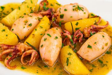 Stari dalmatinski recept za podušene lignje s krompirjem