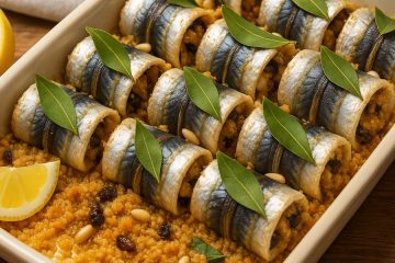 Sarde a beccafico: preprost italijanski recept s sardelami
