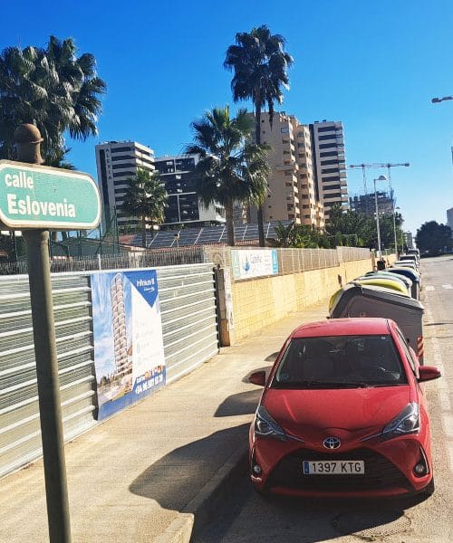 V tem španskem mestu smo našli ulico z imenom Slovenija