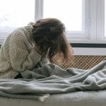 Zimska odeja v spalnici