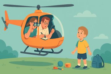 Helikopterski starši in starši kosilnice: dva obraza pretirane skrbi