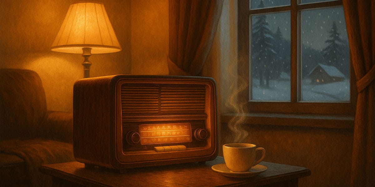 Radio, zimski večeri