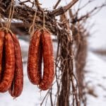 Klobase, vinska trta