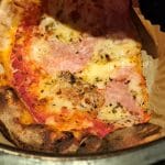 Pogrevanje pice v cvrtniku na vroč zrak