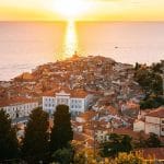 Sončni zahod, Piran