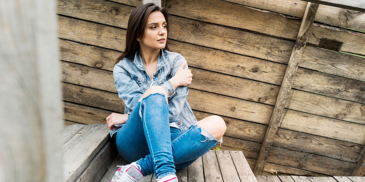 Strgane jeans hlače