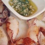 Lignji in tržaška omaka