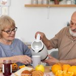 Zajtrk, starejši par