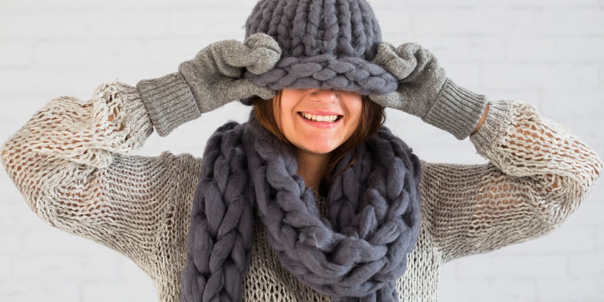 Zimska oblačila, kapa, pulover