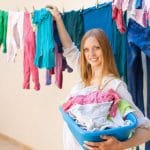 Sušenje perila zunaj