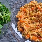 Rižota z motovilcem