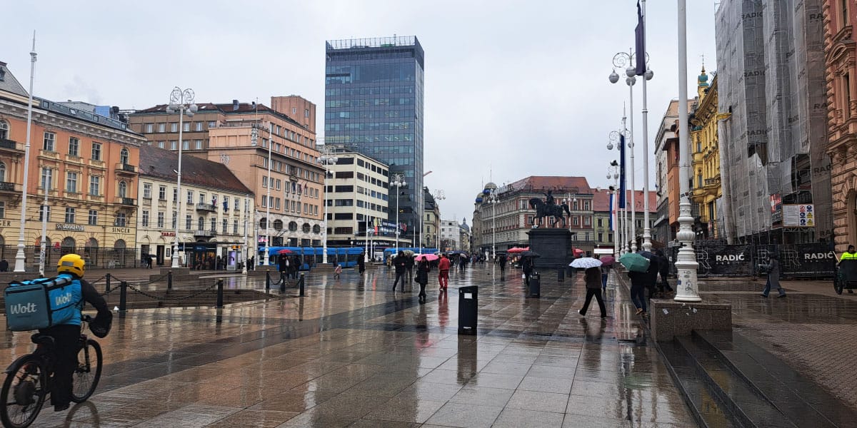 Zagreb, Trg bana Jelačića