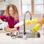 Omarica, pomivanje posode