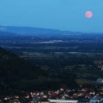 Polna luna, Sljeme, Zagreb