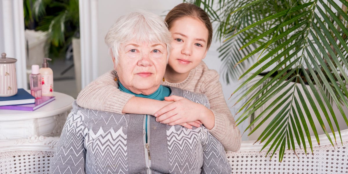 Prababica in pravnukinja