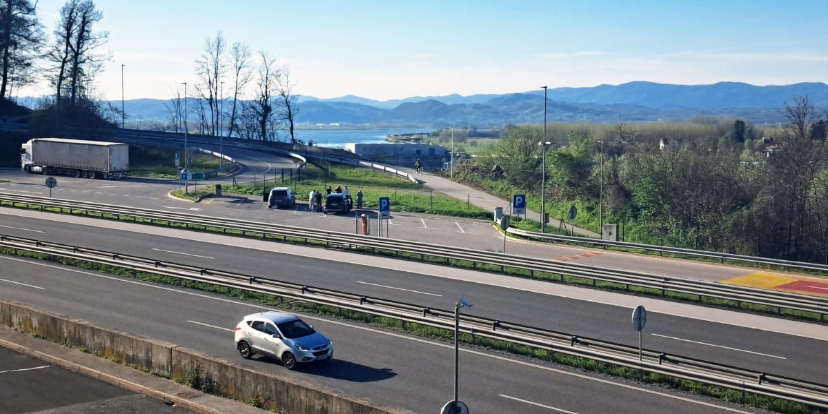 Avtocesta, Čatež ob Savi