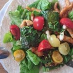 Hitro kosilo, tortilje, solata