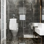 Kopalnica, tuš kabina