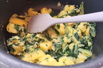 Kako narediti res dober kuhan krompir z blitvo?