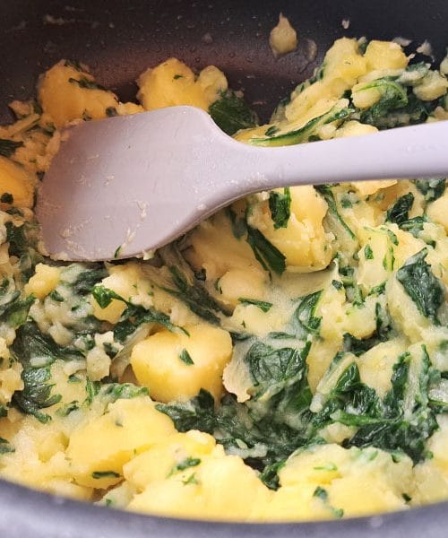 Kako narediti res dober kuhan krompir z blitvo?