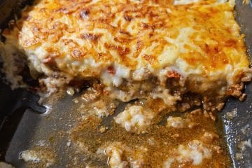 Lazanja brez testenin z bučkami je kosilo, po katerem niste utrujeni