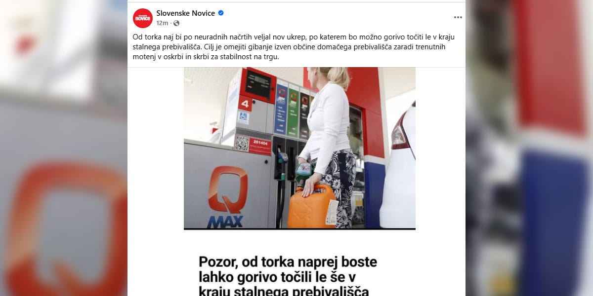 Prvi april, Slovenske novice