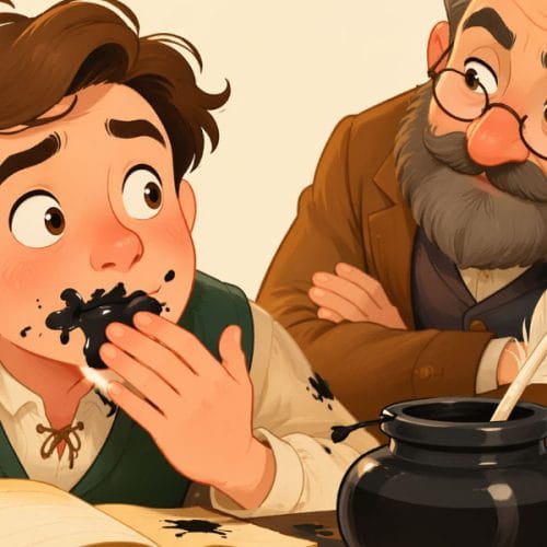 “Dati tinto piti”: stari izraz, ki zveni ostro, a skriva zgodbo o kazni in črnilu