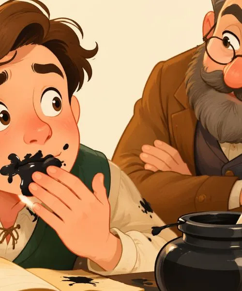 “Dati tinto piti”: stari izraz, ki zveni ostro, a skriva zgodbo o kazni in črnilu