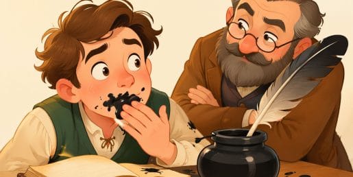 “Dati tinto piti”: stari izraz, ki zveni ostro, a skriva zgodbo o kazni in črnilu