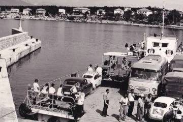 Tako so nekoč potovali s trajektom po Jadranu