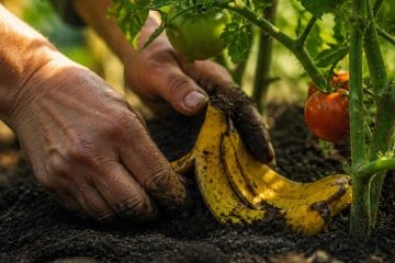 Pod paradižnik zakopljete bananin olupek – trik z vrta ali le mit?