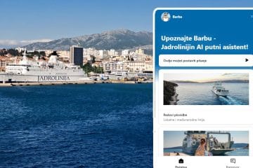 Jadrolinija uvaja AI pomočnika: pred poletjem lahko potnikom prihrani kar nekaj živcev