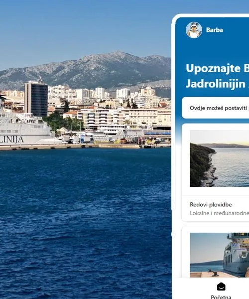 Jadrolinija uvaja AI pomočnika: pred poletjem lahko potnikom prihrani kar nekaj živcev
