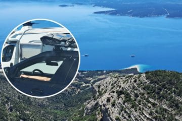 Na Braču hitro ugotoviš, kdo je iz Slovenije – včasih zadošča en pogled na streho avta