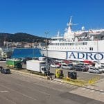 Split, trajektna luka