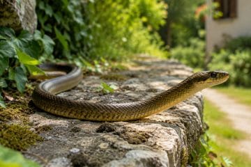 Za to kačo so naše babice govorile, da je čuvaj hiše: gož je bolj koristen, kot si mnogi mislijo
