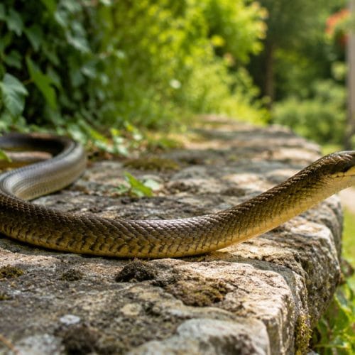 Za to kačo so babice govorile, da je čuvaj hiše: gož je bolj koristen, kot si mislimo