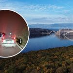 Gužva na otok Krk