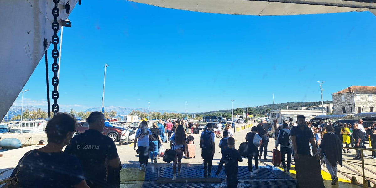 Izstop s trajekta