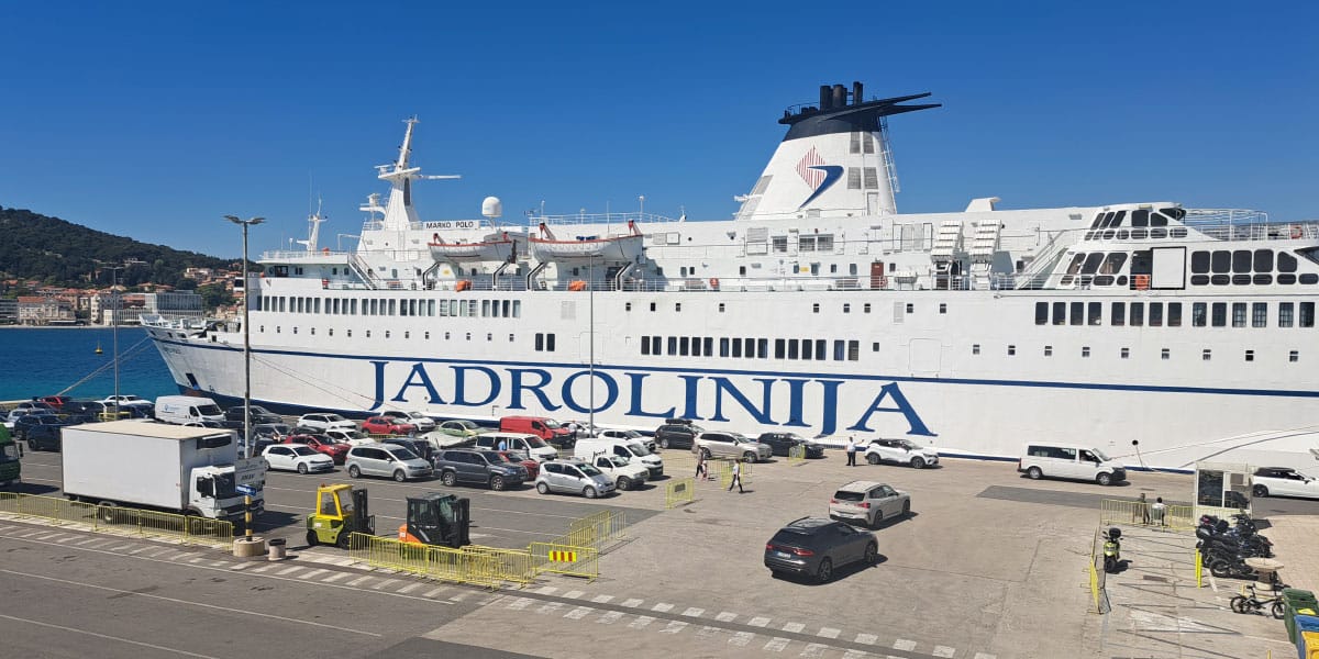 Trajekt Marko Polo, Jadrolinija
