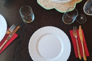Kako pravilno položiti pribor na mizo, če imate samo vilico in nož