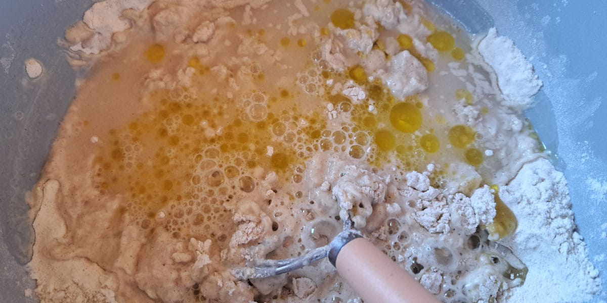 Olivno olje, testo za kruh