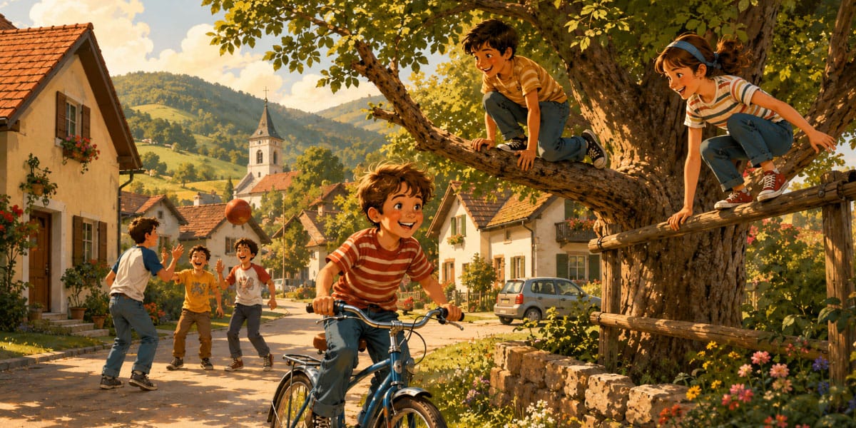 Otroci so nekoč več časa preživeli zunaj in manj pod nadzorom