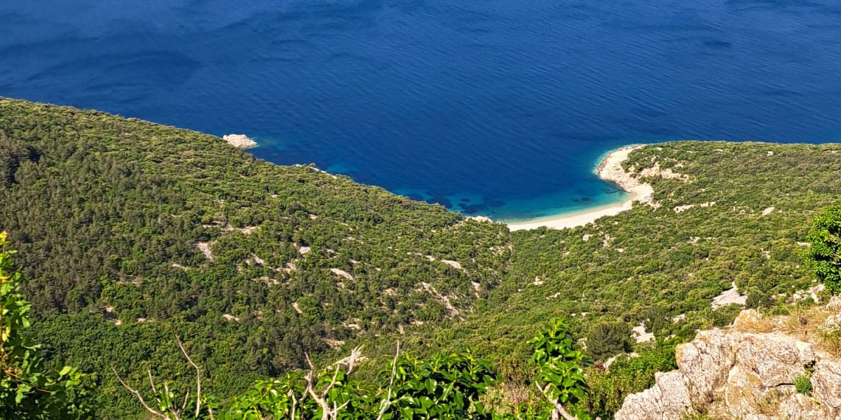 Plaža Lubenice, otok Cres
