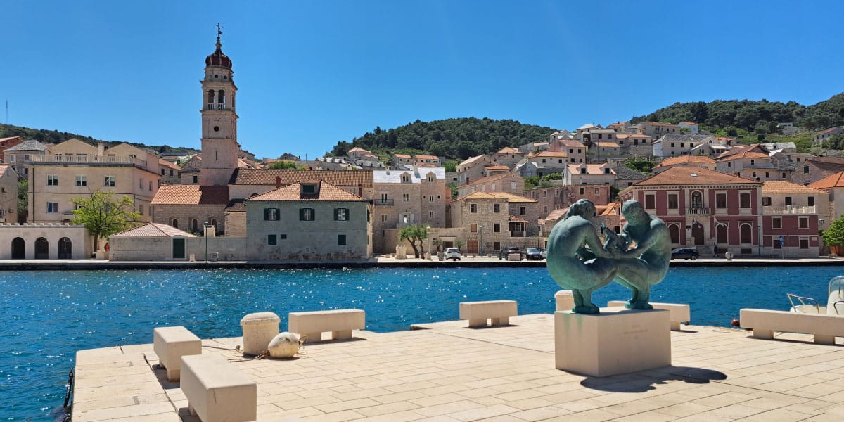 Pučišća na otoku Braču