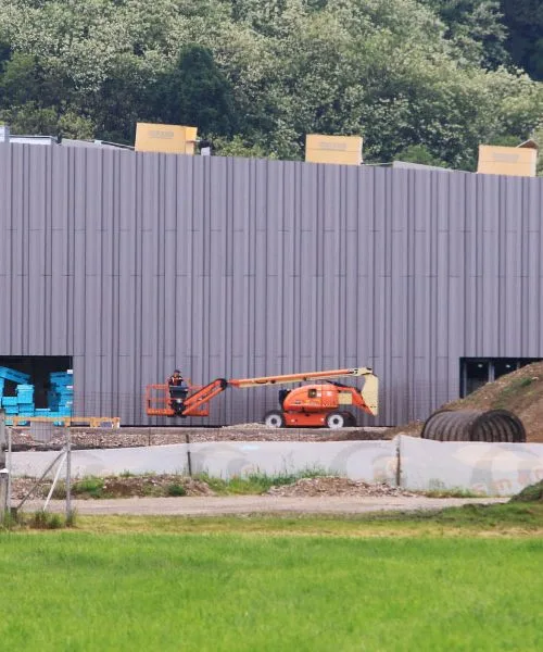 Bili smo na gradbišču zimskega plavalnega bazena v Krškem